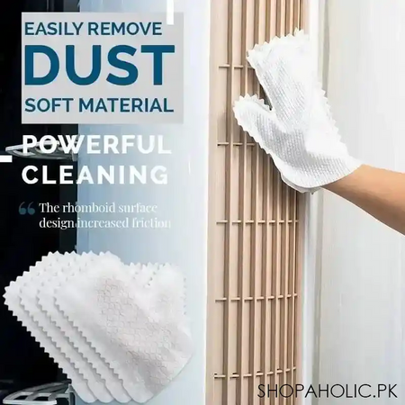 set of 10 reuseable cleaning gloves main image