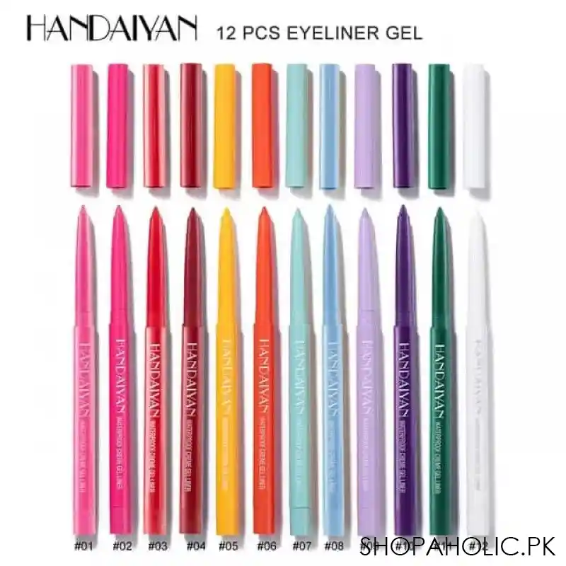 set of 12 handaiyan cream gel eyeliner image2