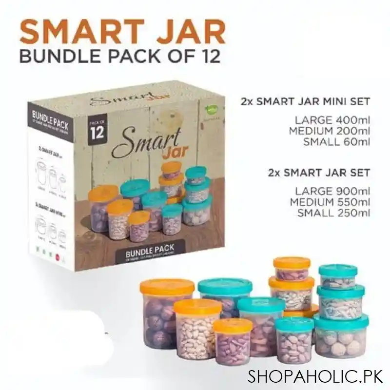set of 12 smart jar main image