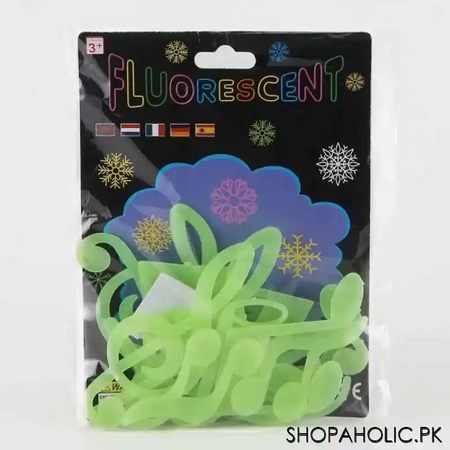 (set of 15 pcs) fluorescent luminous music notes   glow in the dark image2