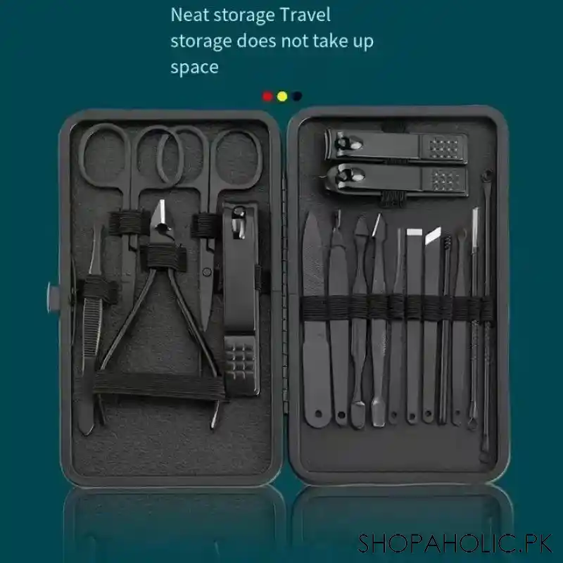 set of 18 classic black nail clipper image4