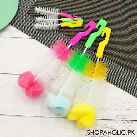 (set of 2) baby feeder bottle cleaning brush image5