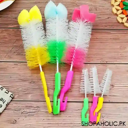 (set of 2) baby feeder bottle cleaning brush main image
