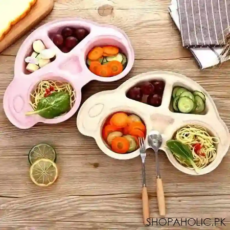 (set of 2) baby feeding plastic trays main image