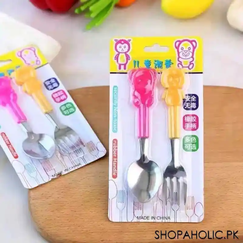 (set of 2) children spoon and fork image2