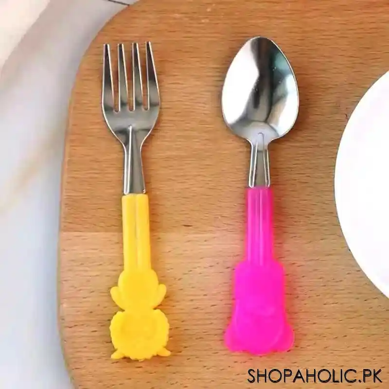 (set of 2) children spoon and fork main image