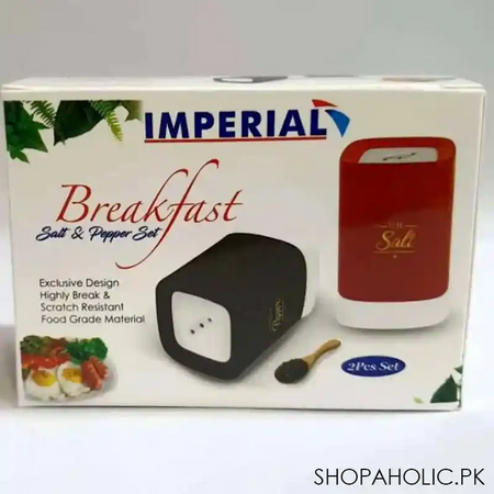 (set of 2) imperial breakfast salt and pepper image3