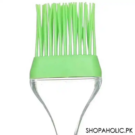 (set of 2) silicone spatula and brush set with plastic handle image3