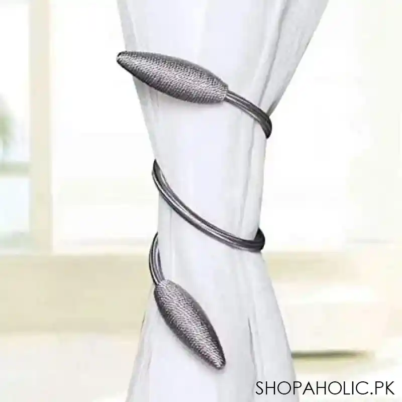 set of 2 twist curtain magnet image3