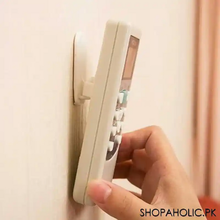 (set of 2) wall mount remote control hook image4