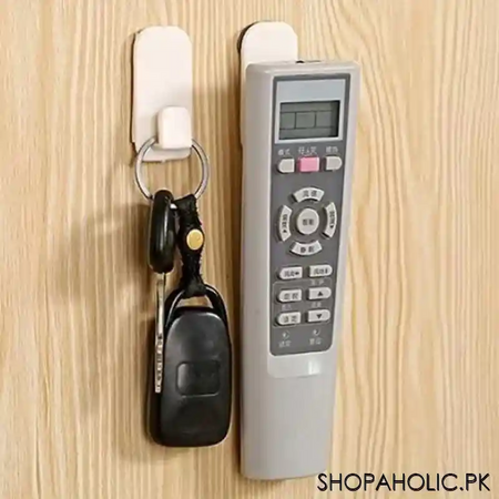 (set of 2) wall mount remote control hook image6