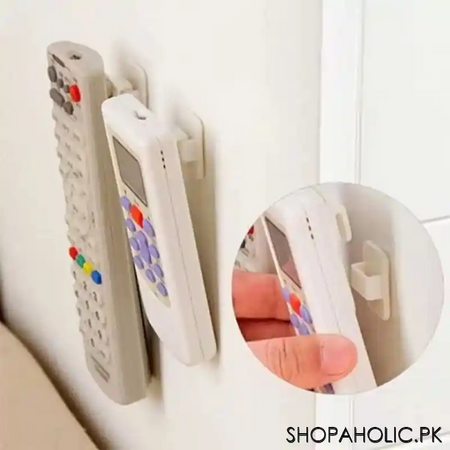 (set of 2) wall mount remote control hook main image