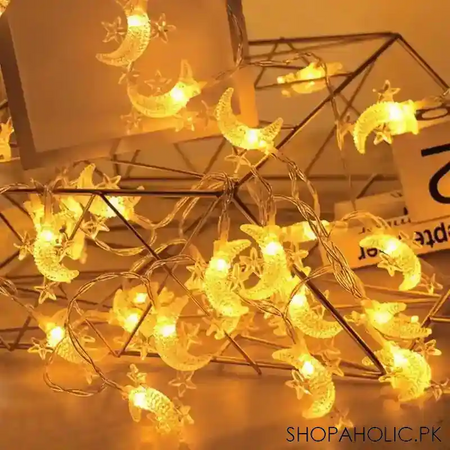 set of 20 moon star string light image4