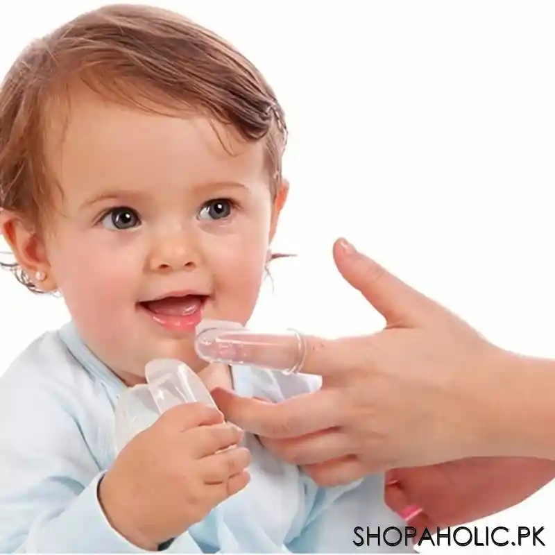 (set of 3) baby finger toothbrush image4