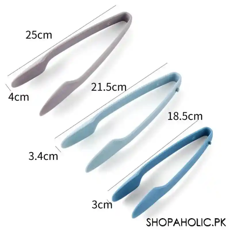 (set of 3) nesting food tongs image2