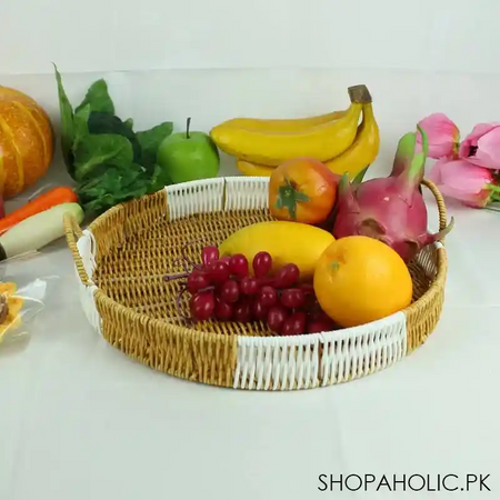 set of 3 oval rattan basket image5