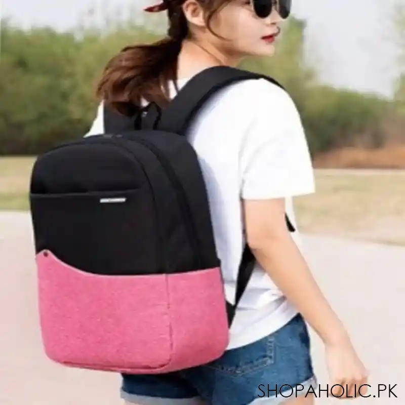 set of 3 stylish laptop backpack image2