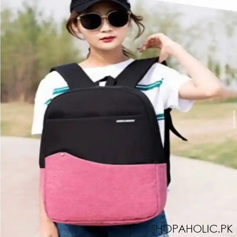 set of 3 stylish laptop backpack image4