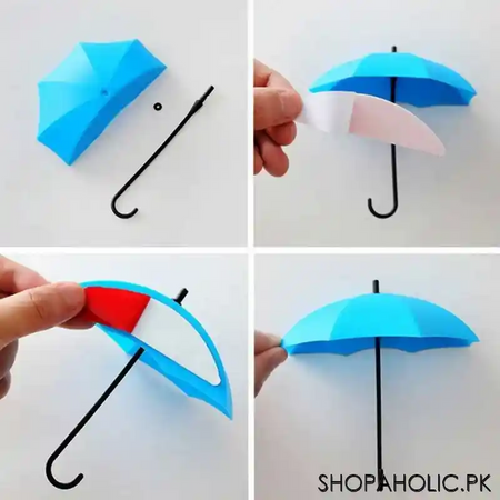 (set of 3) umbrella hook for home decoration image2