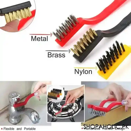 (set of 3) wire brush kitchen tools main image