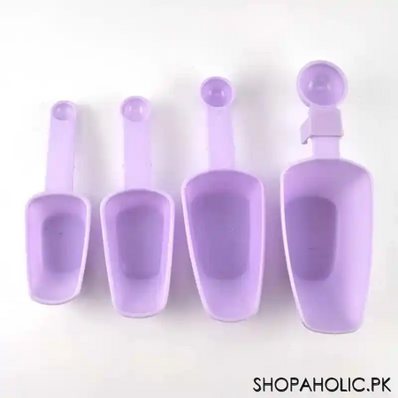 (set of 4) 2 in 1 scoops with measuring spoons image2
