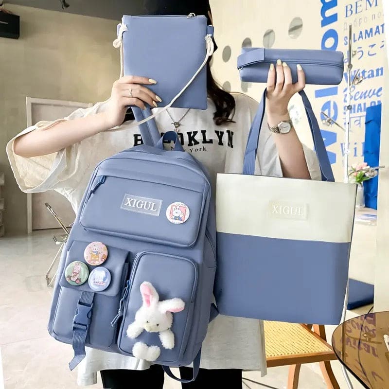 Set Of 4 Bunny Bag