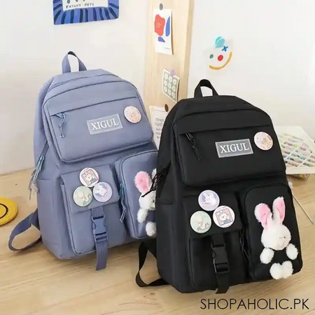 set of 4 bunny bag image3