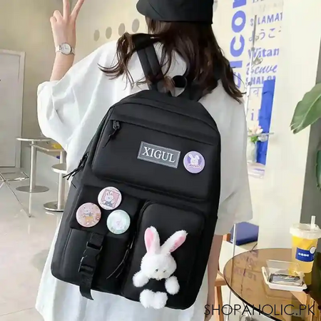 set of 4 bunny bag image4