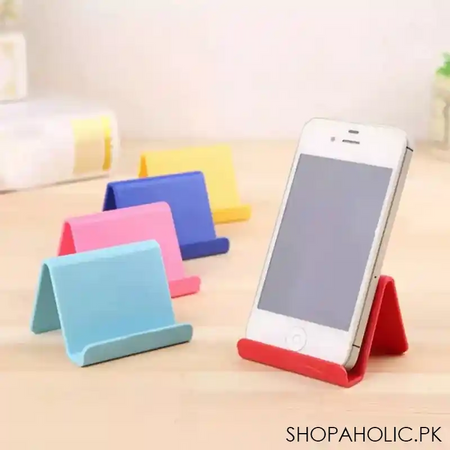 set of 4 colorful phone stand image2