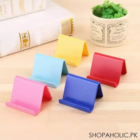 set of 4 colorful phone stand image3
