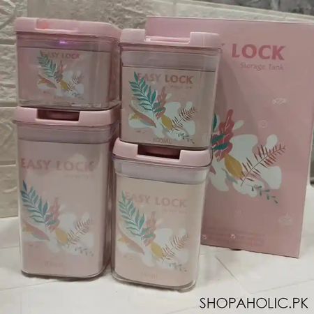 set of 4 easy lock storage tank image4