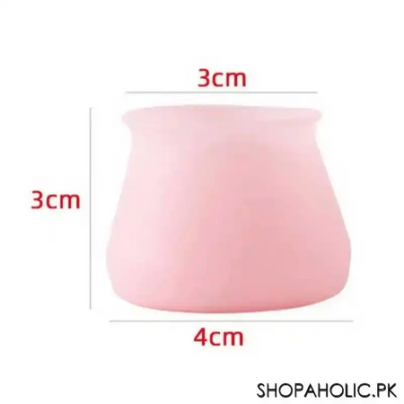 (set of 4) furniture silicone protection cover   pink image2