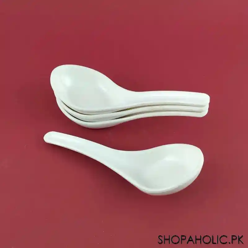 (set of 4) melamine soup spoons image2