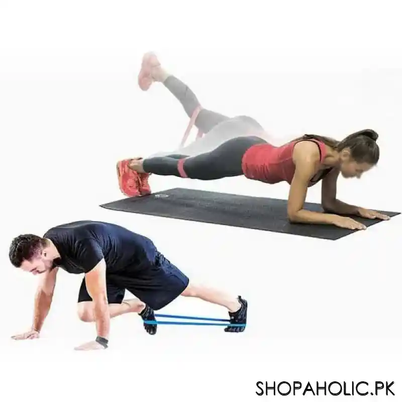 (set of 5) exercise strength training resistance belt image5