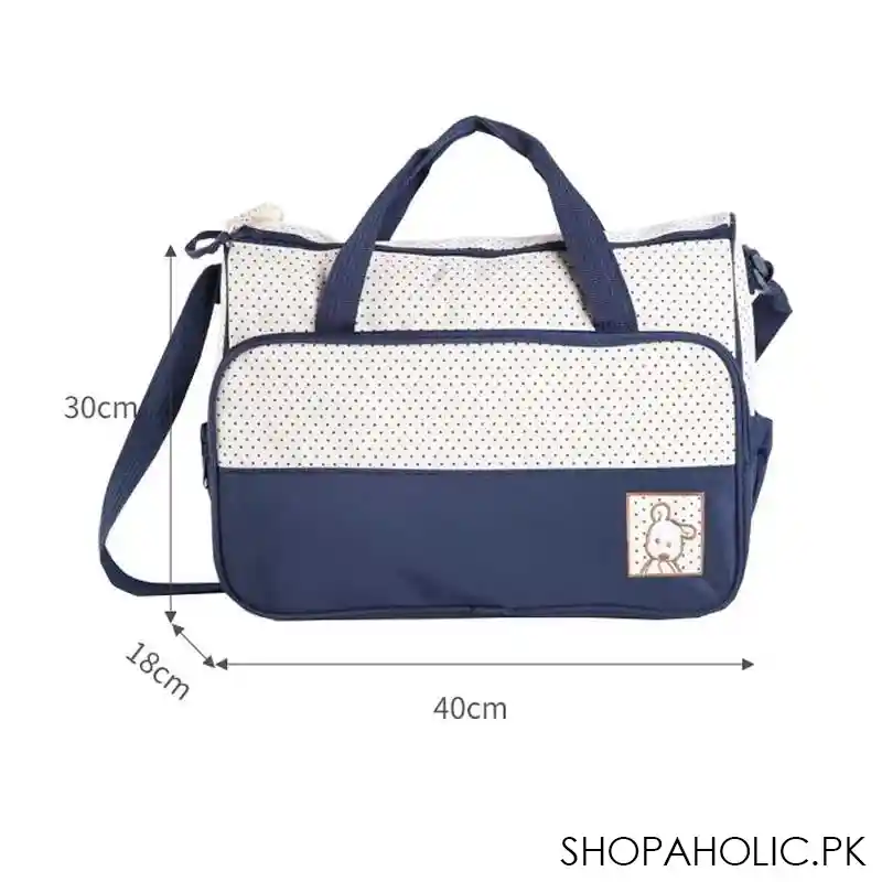 set of 5 mommy bags (big bag, medium bag, thermos bag, food separate bag, thick urine pad) image5