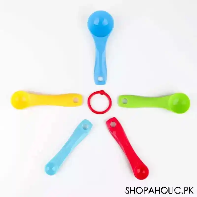 (set of 5) plastic measuring spoons image3