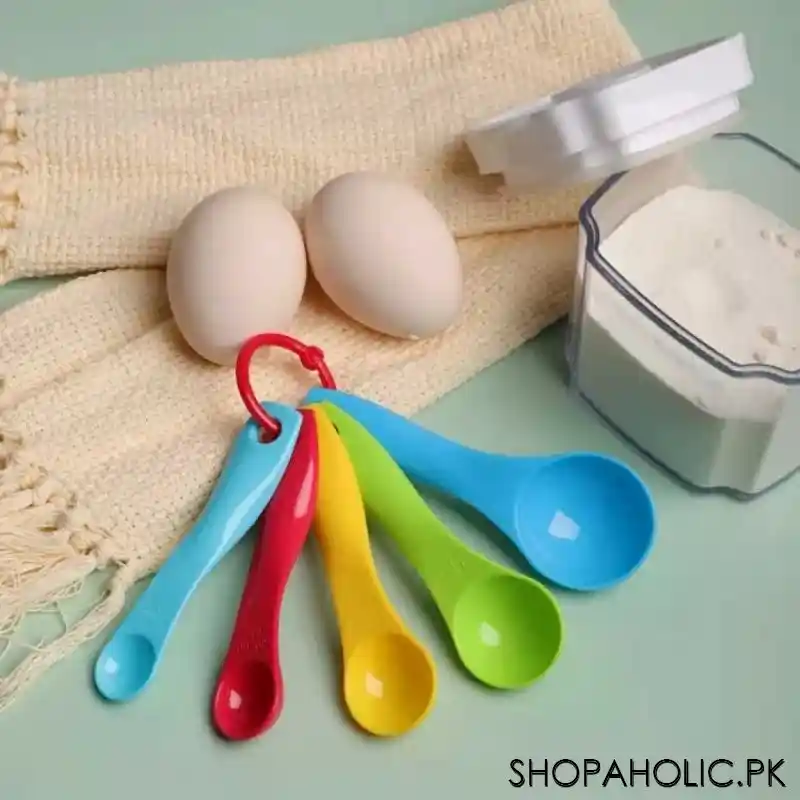 (set of 5) plastic measuring spoons main image