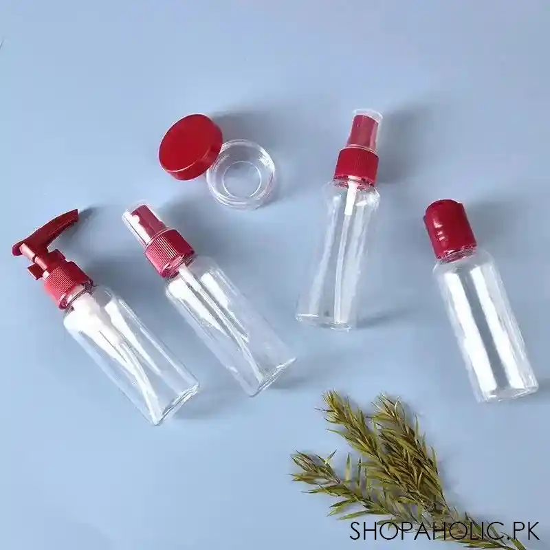 set of 5 pump bottles main image