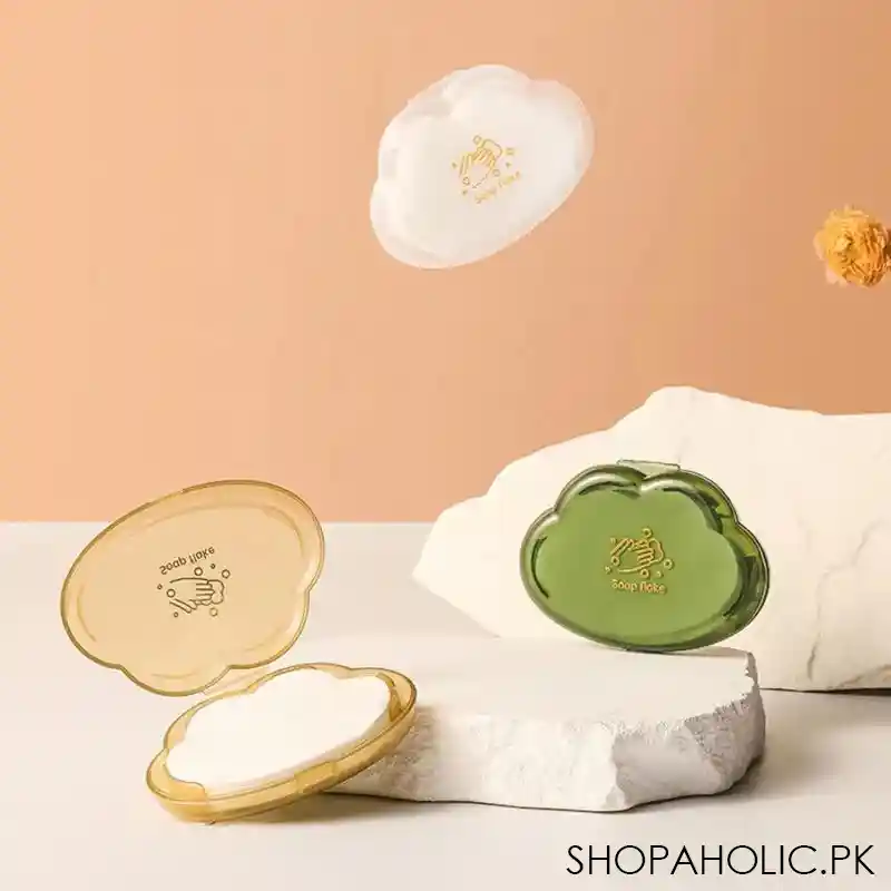 set of 50 mini paper soap image5