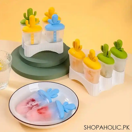 set of 6 cactus popsicle maker image5