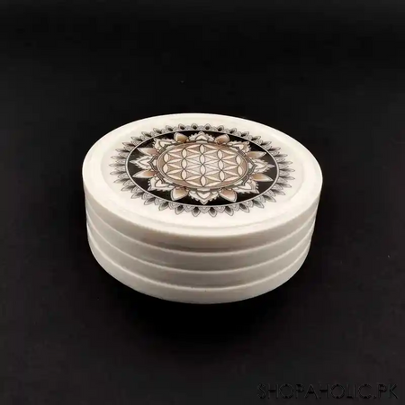 (set of 6) melamine tea coaster main image