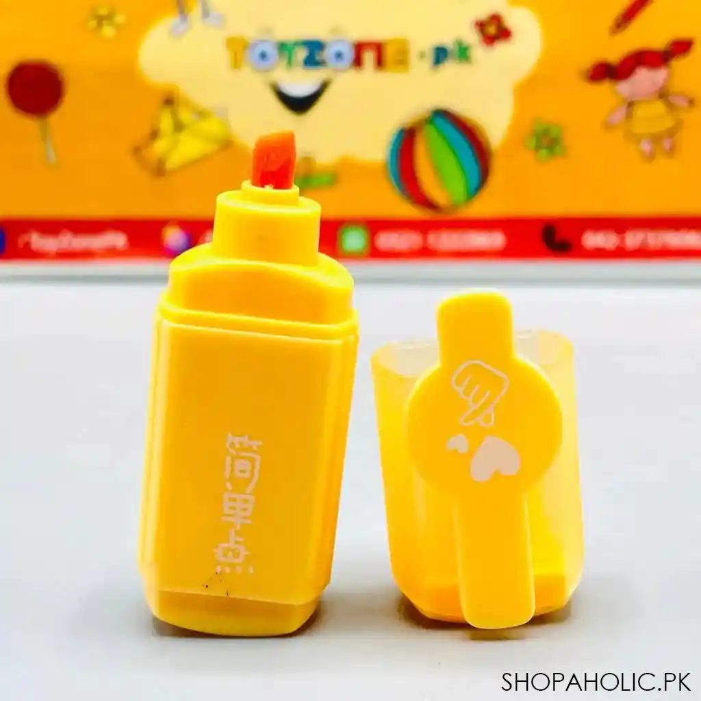 set of 6 mini candy highlighter image3