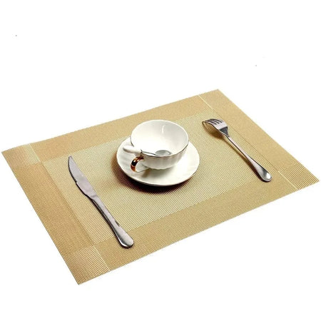 set of 6 non slip pvc placemats image4