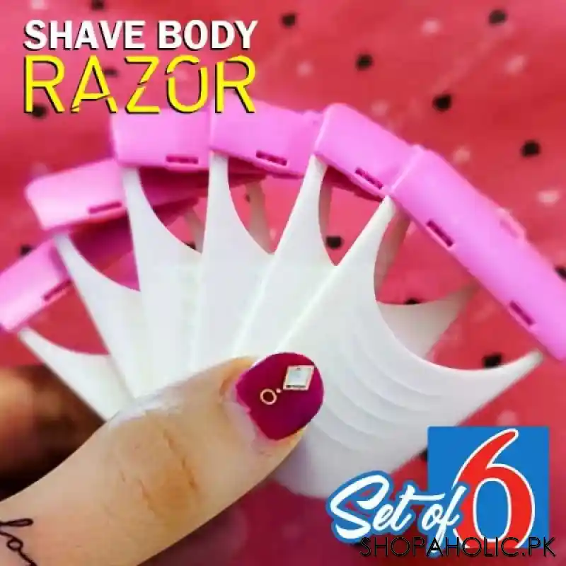 Buy (Set of 6) Shave Body Razor for Women Price in Pakistan – Shopaholic.pk