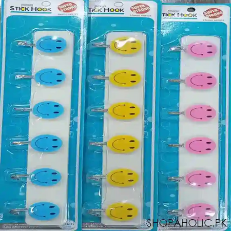 set of colorful smiley hook image3