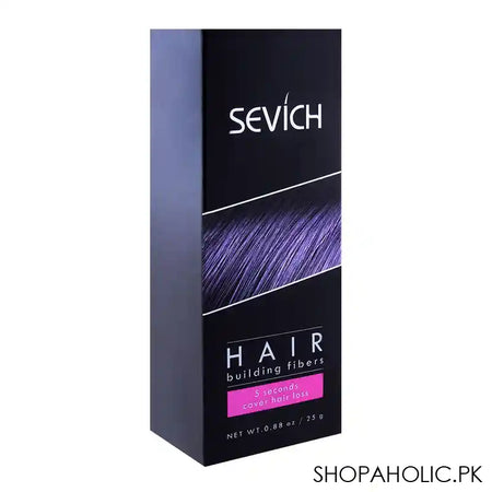 Sevich Hair Building Fibers, Dark Brown 25g - Image 3