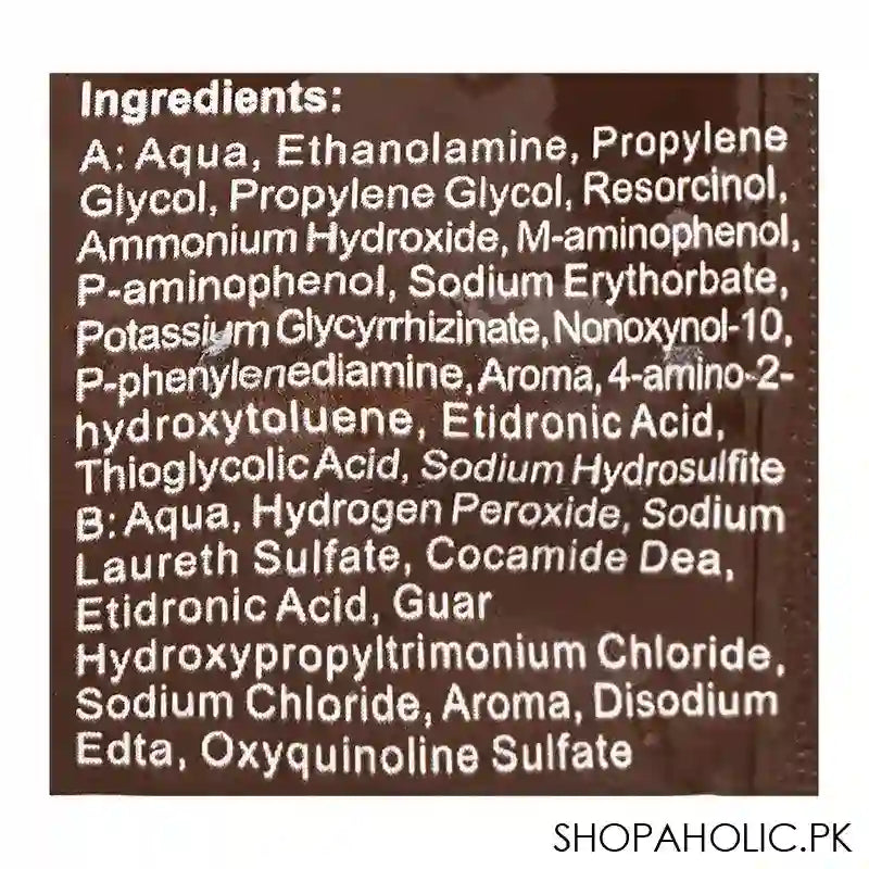 Sevich Hair Color Shampoo, Dark Brown, 25ml - Image 2