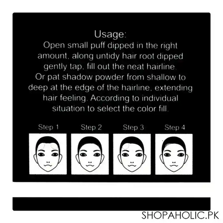 sevich hair line powder, light coffee, 4g image5