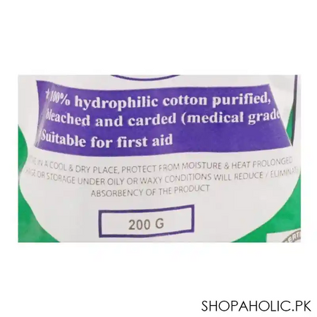sfs absorbent cotton wool, 200g image3