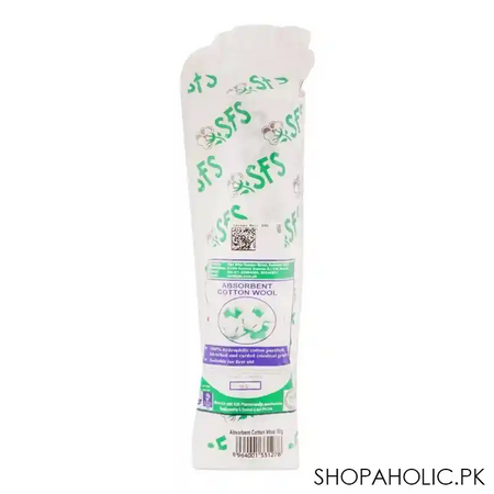 sfs absorbent cotton wool, 50g image2